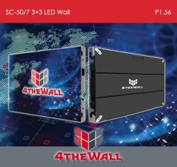 SC-50/7- Video Wall 3X3 P1.56 - 1