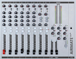 Airmate-USB 12 ch. triple input radio On-Air / Production console with 2x USB and 2x Bluetooth - 3