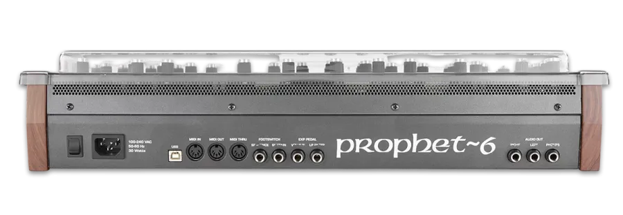 Dave Smith Instruments Prophet-6 Desktop için Decksaver Koruyucu Kapak - 3