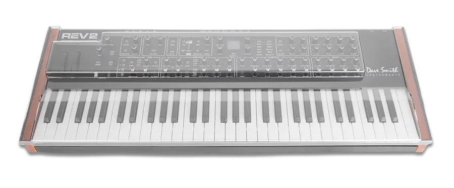 Dave Smith Instruments REV2 Keyboard için Decksaver Koruyucu Kapak - 1