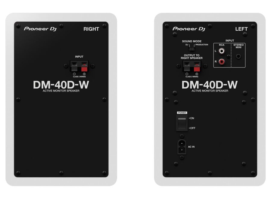 DM-40D-W Aktif Referans Monitör (Beyaz) - 3