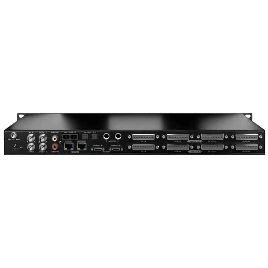 Galaxy 32 Synergy Core 32 Kanal TB3 Ses Kartı, 24-bit/192kHz AD/DA Converter, Dante, HDX, - 2