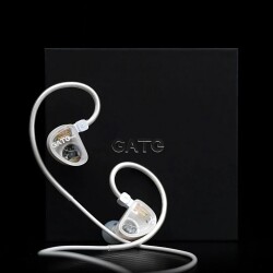 Gate In-Ear Kablolu Mikrofonlu Monitör Kulaklık - BEYAZ - 4