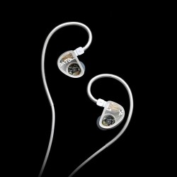 Gate In-Ear Kablolu Mikrofonlu Monitör Kulaklık - BEYAZ - 7