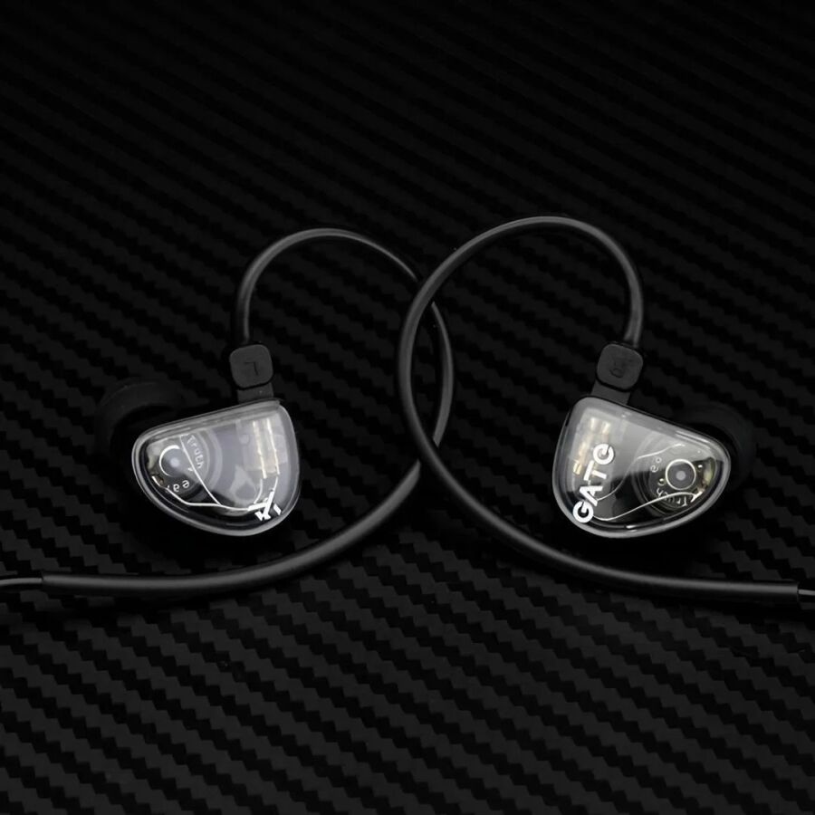 Gate In-Ear Kablolu Mikrofonlu Monitör Kulaklık - SİYAH - 3