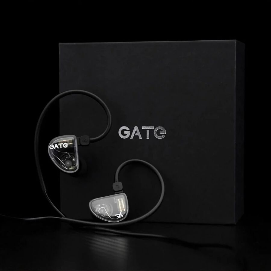 Gate In-Ear Kablolu Monitör Kulaklık - SİYAH - 2