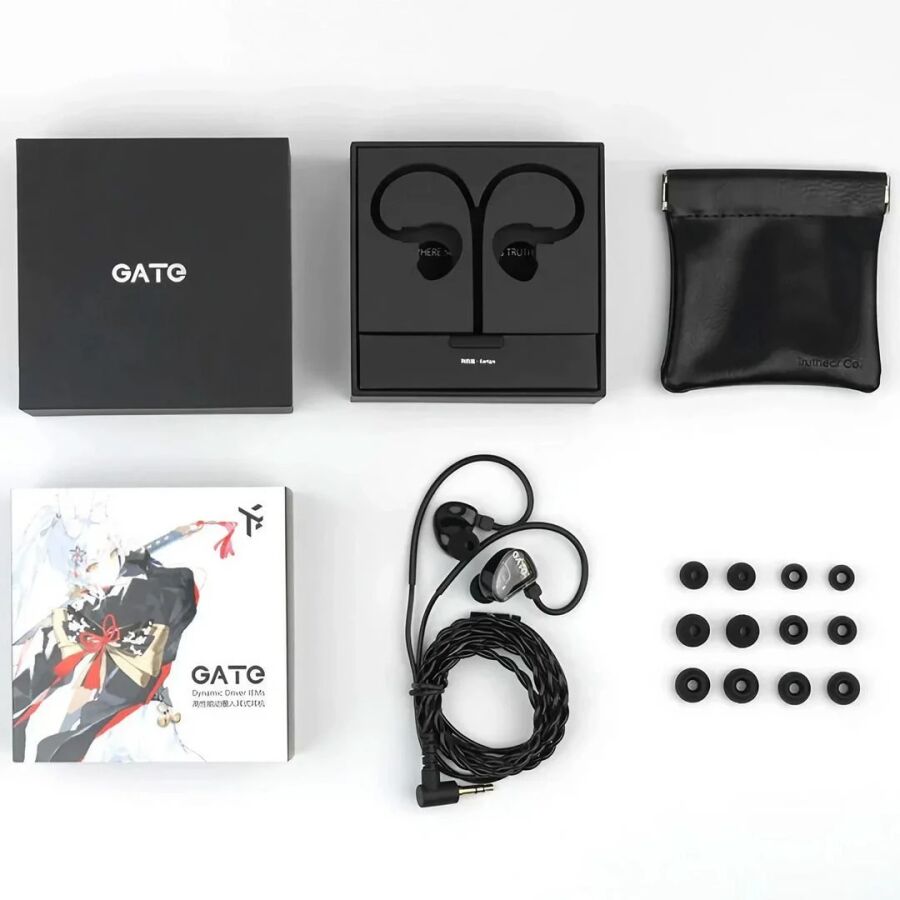 Gate In-Ear Kablolu Monitör Kulaklık - SİYAH - 5