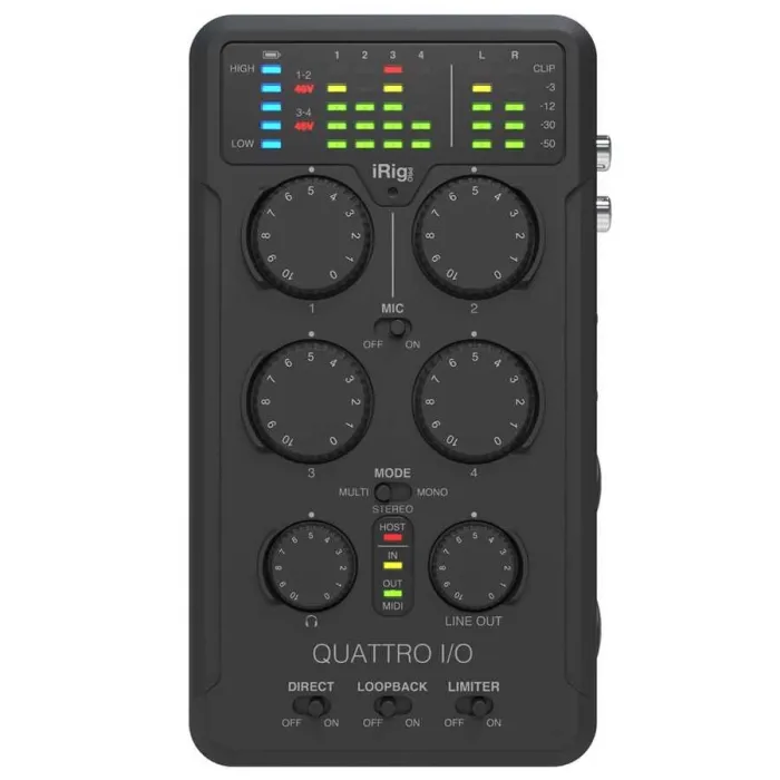 iRig Pro Quattro I/O Deluxe - 1