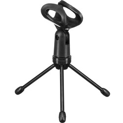 Kablolu Mikrofonlar için Mini Tripod Masaüstü Standı (GFW-MIC-0250) - 1