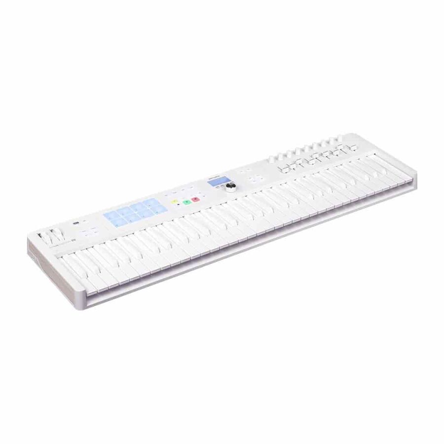 Keylab 61 Essential MK3 MIDI Klavye - Alpine White - 5