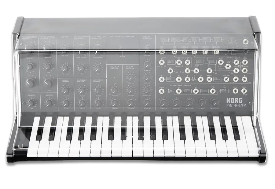 Korg MS-20 Mini için Decksaver Koruyucu Kapak - 1