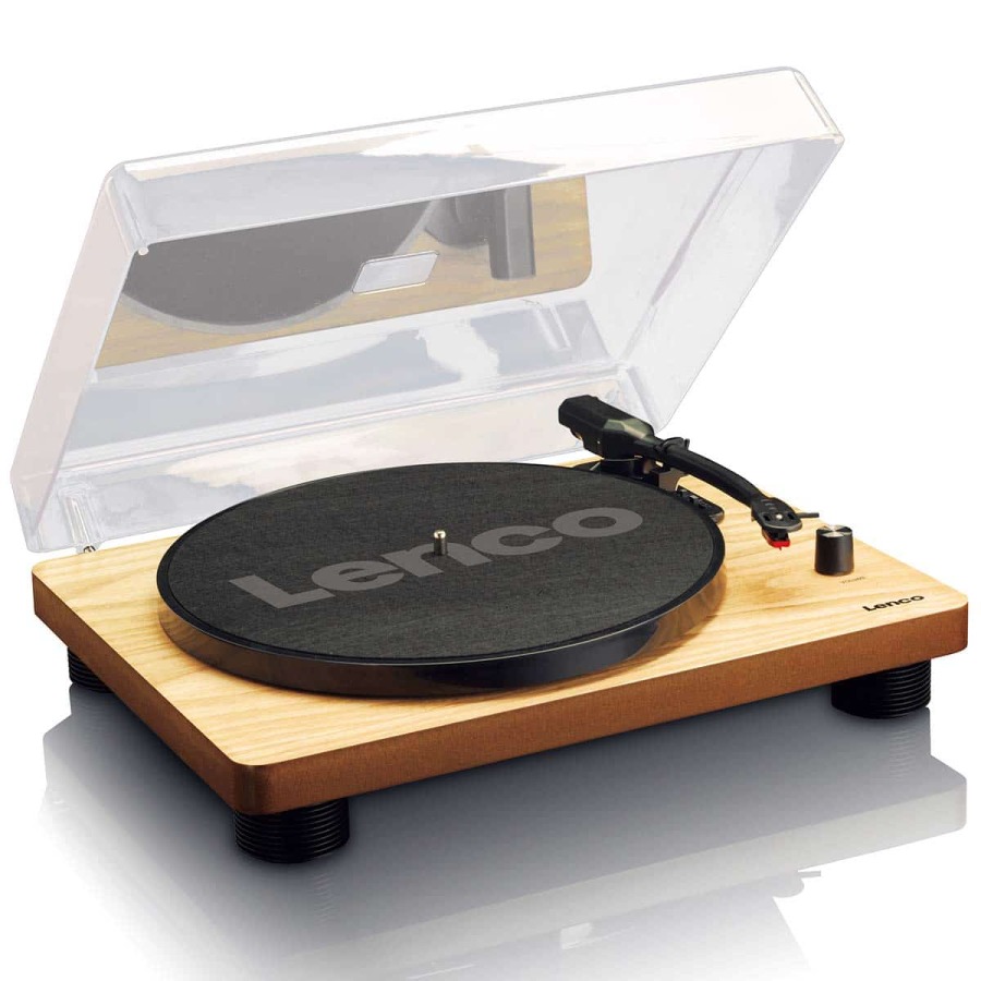 LS-50WD Turntable - Dahili Hoparlörlü, USB Ahşap Pikap - 2