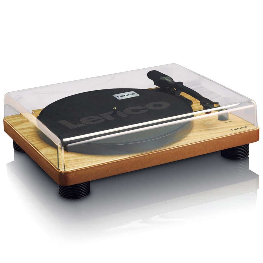 LS-50WD Turntable - Dahili Hoparlörlü, USB Ahşap Pikap - 3