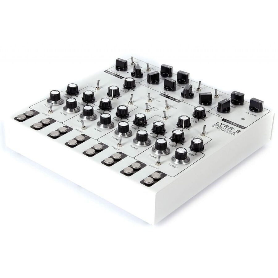 Lyra-8 White - Analog Drone Synthesizer - 3