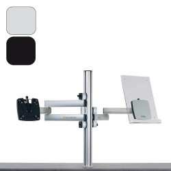 m!ka Set 9: Single Monitor + CopyStand Set aluminum - 3