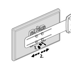 m!ka Twin Monitor Mount - 30