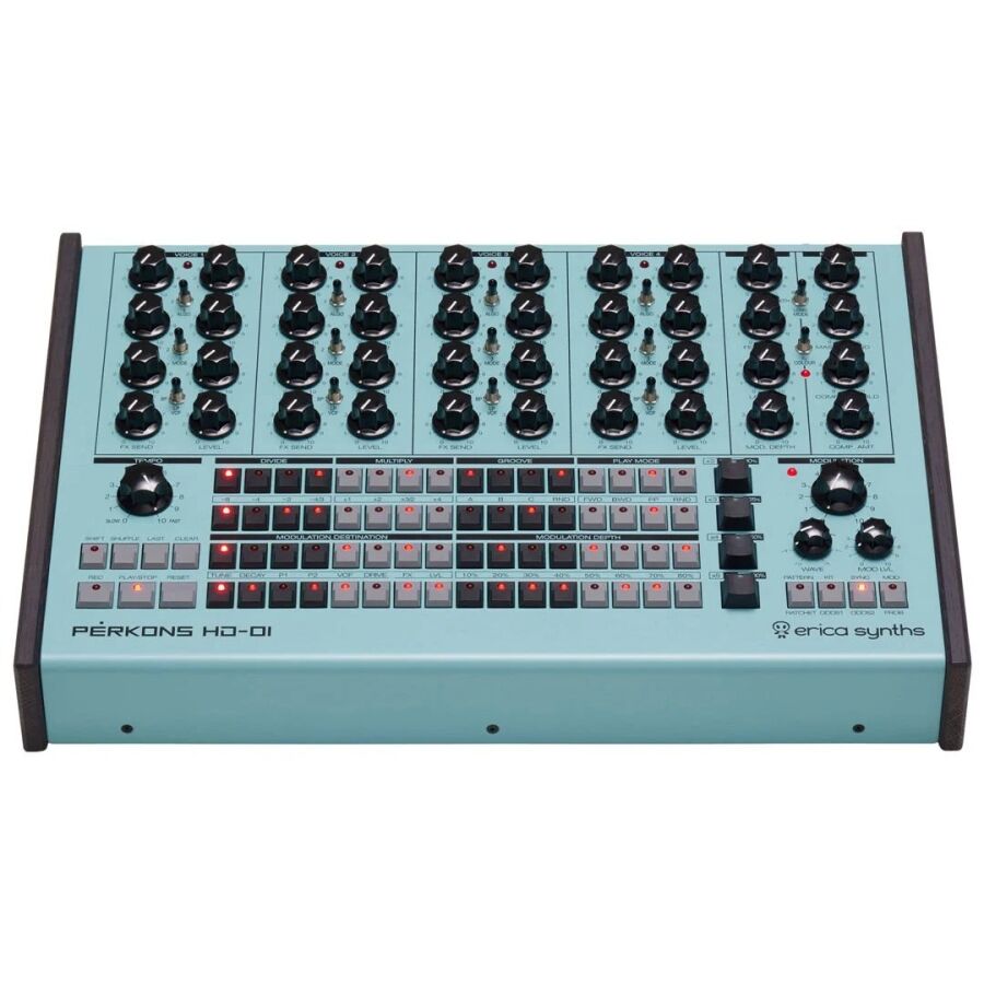 Perkons HD-01 4 Kanallı Sequencer Davul Makinesi - 2