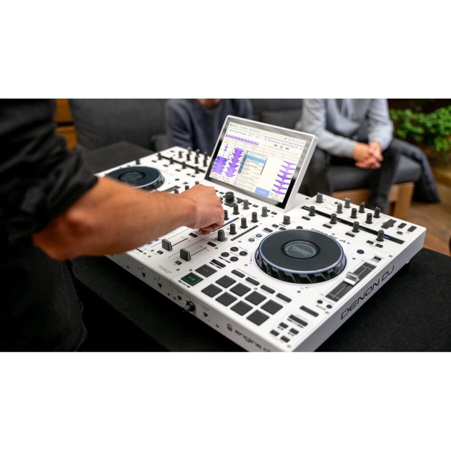 Prime 4+ Profesyonel DJ Controller (White Edition) - 5