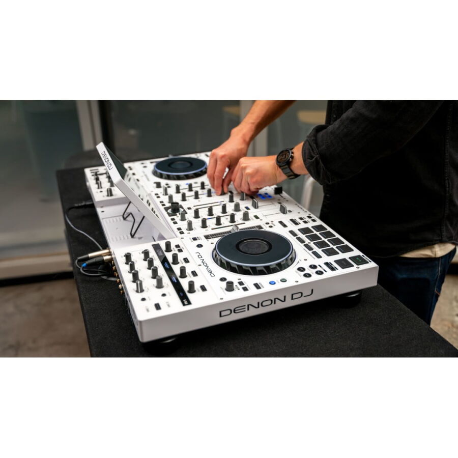 Prime 4+ Profesyonel DJ Controller (White Edition) - 6