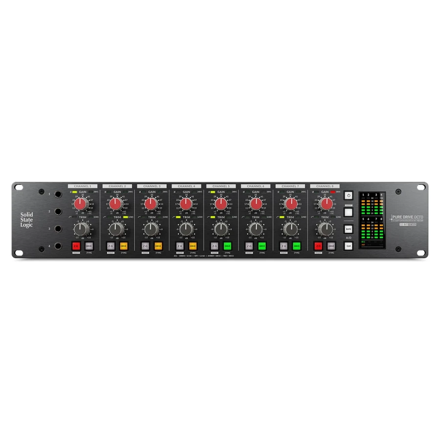 PureDrive Octo - 48Kanal Mikrofon Preamp, USB-C Ses Kartı - 1