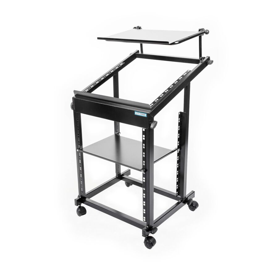 R4 Tekerlekli Laptop Bölmeli Rack Stand - 1