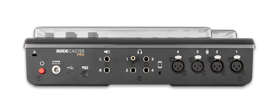 RØDE RØDECaster Pro için Decksaver Koruyucu Kapak - 3