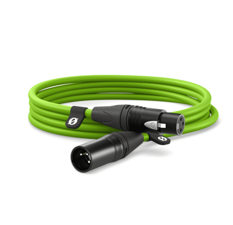 RODE XLR-CABLE (3 mt), Green - 1