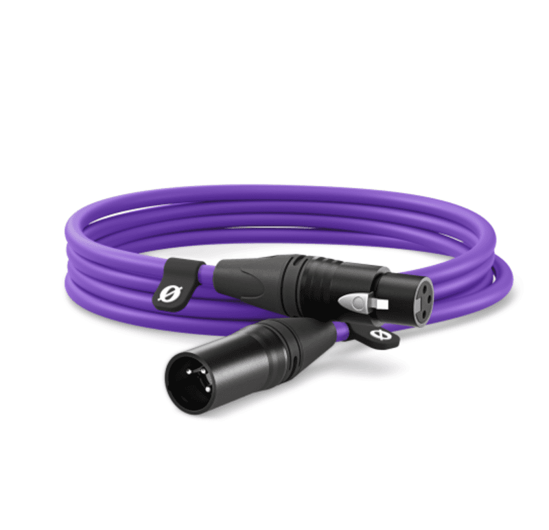 RODE XLR-CABLE (3 mt), Purple - 1