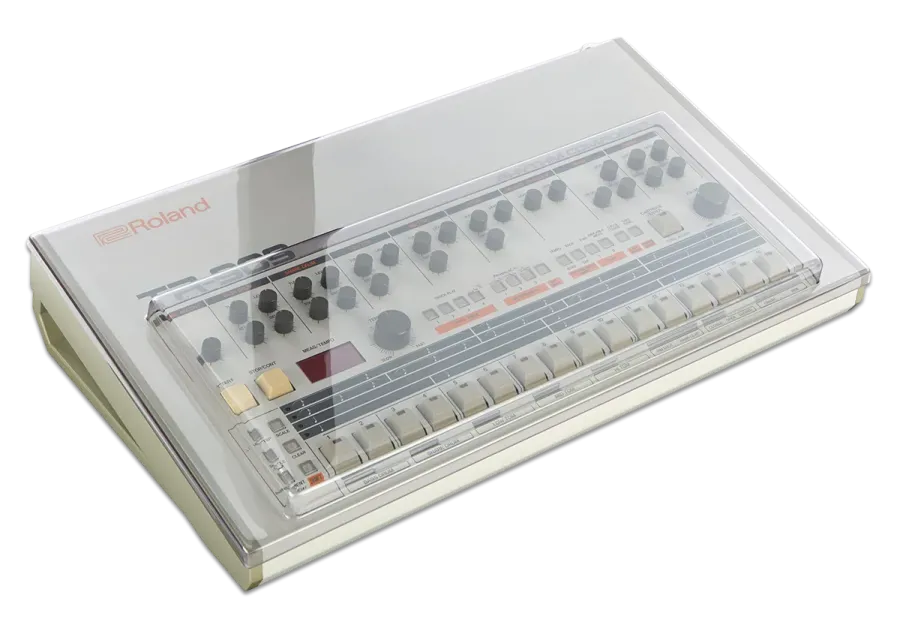 Roland TR-909 için Decksaver Koruyucu Kapak - 1