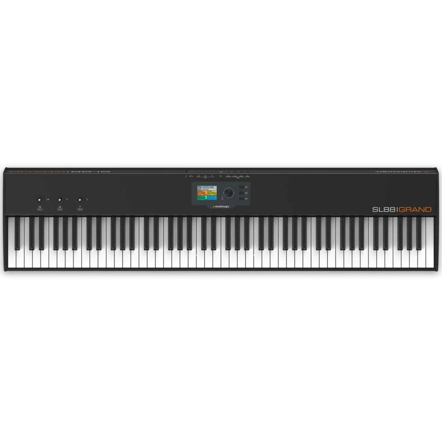 SL88 Grand - 88 Tuş Fildişi Hissiyatında Ahşap Hammer Action MIDI Klavye - 1