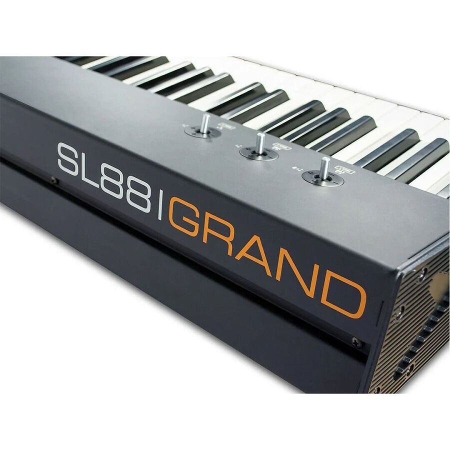 SL88 Grand - 88 Tuş Fildişi Hissiyatında Ahşap Hammer Action MIDI Klavye - 4