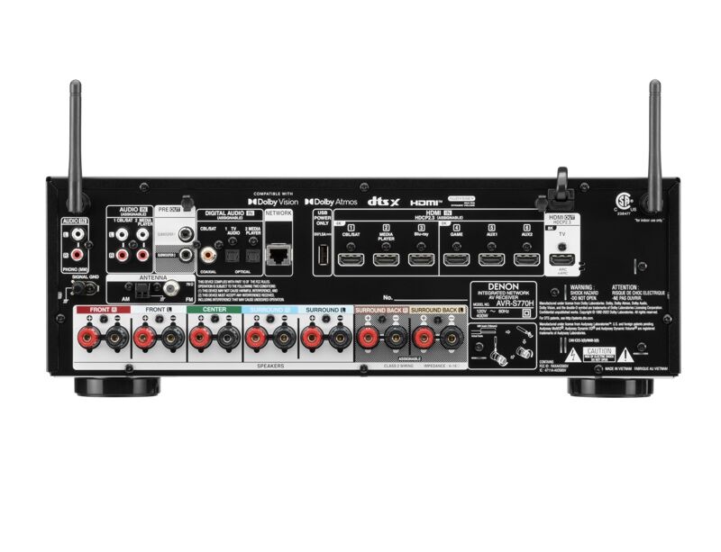 AVR-S770H 7.2 Channel 8K AV Receiver Amplifikatör - 2