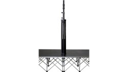 TS-110BL Tall Speaker Stand with Leveling Leg, Air-Lift - Tek - 3