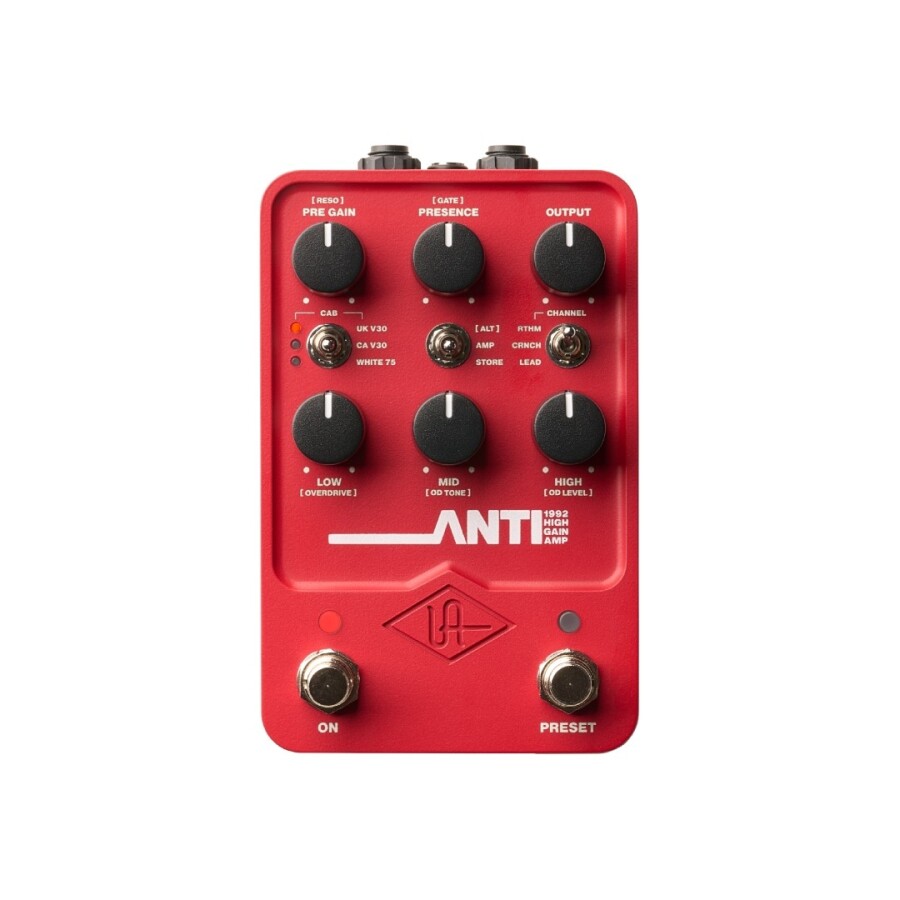 UAFX ANTI 1992 High Gain Amp Pedal | Stereo Amp ve Cab Emilasyon Pedalı - 1