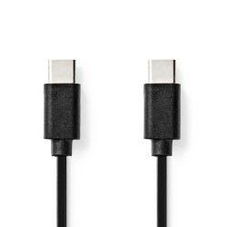 USB Kablosu (USB 2.0, USB-C™ Erkek - USB-C™ Erkek) - 1