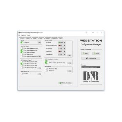 Webstation-USB 6 channel dual input radio On-Air console with 2x MIC, 3x USB and 1x VOIP - 7