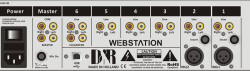 Webstation-USB 6 channel dual input radio On-Air console with 2x MIC, 3x USB and 1x VOIP - 2